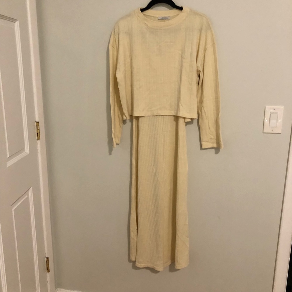 Zara ribbed set